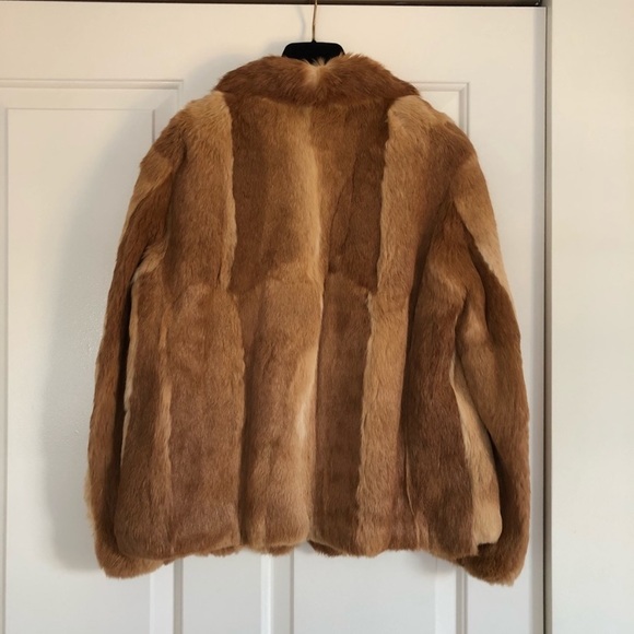 Faux Rabbit Fur Coat - Picture 3 of 3